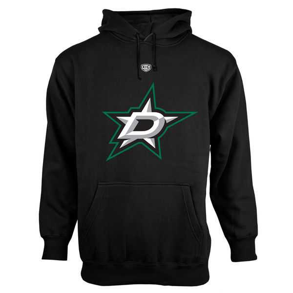 Men's Dallas Stars Old Time Hockey Big Logo with Crest Pullover Hoodie - Black,We sell and wholesale Men's Dallas Stars Old Time Hockey Big Logo with Crest Pullover Hoodie - Black on line form chian!